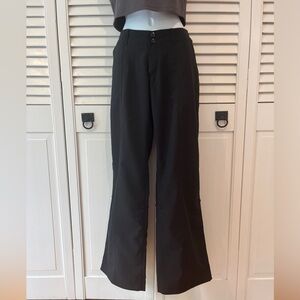 Patagonia Womens Wide Leg Hiking/Trekking Pant Sz 4 Black